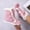 Pink, variant on Womens Winter Ankle Boots Ladies Snow Boots Lace Up Combat Boots Biker Boots Chunky Rubber Lug Sole Low Heel Walking Boots Pink 6
