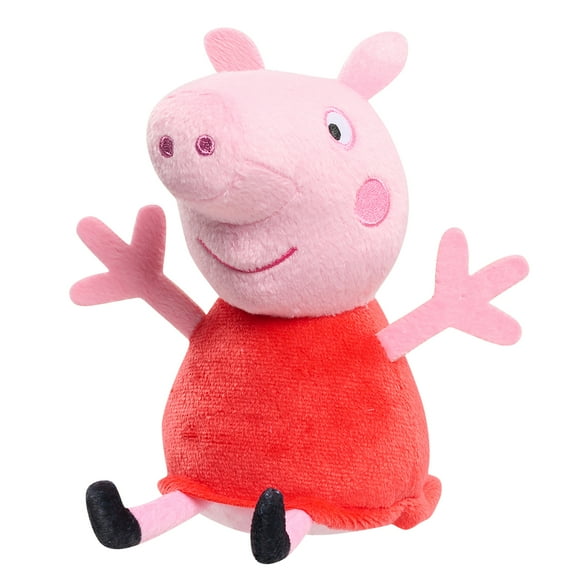 Petite peluche Peppa Pig de 20 cm de haut, jouets pour enfants de 3 ans et plus par Just Play