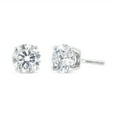 thumbnail image 4 of IGI Certified 14K White Gold 1 1/2 Cttw Lab Grown Diamond Solitaire Stud Earrings with Screwbacks (H-I Color, VS1-VS2 Clarity), 4 of 8