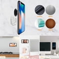 thumbnail image 5 of HOMEFOX Multi-Surface Holder Phone Grip with Strong Adhesive Sticky Gel Pad, White, 3 Count, 5 of 7
