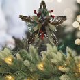 thumbnail image 4 of HOLIDAY TIME 12IN WOOD STAR TREE TOPPER, 4 of 4