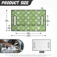 thumbnail image 7 of Whosucclay Golf Pattern Golf Cart Seat Blanket, 4 Pockets Thick 4 Front Pockets Golf Cart Seat Blanket Towel for Yamaha EZGO Club Car, 52.36" x 32.28", 7 of 7