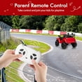 thumbnail image 6 of EastVita 12V Ride on Truck Cars, Battery Powered Ride on Cars with Remote Control,3 Speeds, Music MP3, LED Lights,Spring Suspension, Safety Belt, Double Open Doors Red, 6 of 9