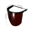 thumbnail image 2 of WEUVEB Protection Oculaire Protecteur Visage Complet pour Meulage 1Pcs, 2 of 8