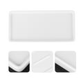 thumbnail image 6 of Gymnture 2pcs Porcelain Bathroom Trays Small Ceramics Platters White, 6 of 10