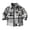 Grey, variant on Xyant Kids Little Boys Girls Baby Long Sleeve Button Down Red Plaid Flannel Shirt Plaid Girl Boy (Pink,6-12 Months)