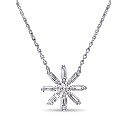 Everly Women's Diamond 14k White Gold Necklace