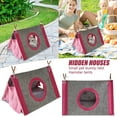 Jungdeepe Hidden Rabbit Tent Hamster Drop Small Squirrel Pet Portable