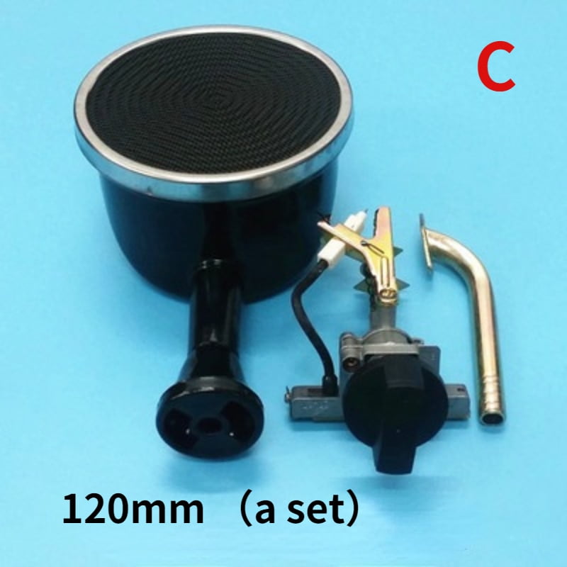 circular infrared burner for natural liquid gas cooking burner black round infrared stove accessories