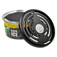 LITTLE TREES Fiber Can Car Air Freshener (Black Ice) 4Pack