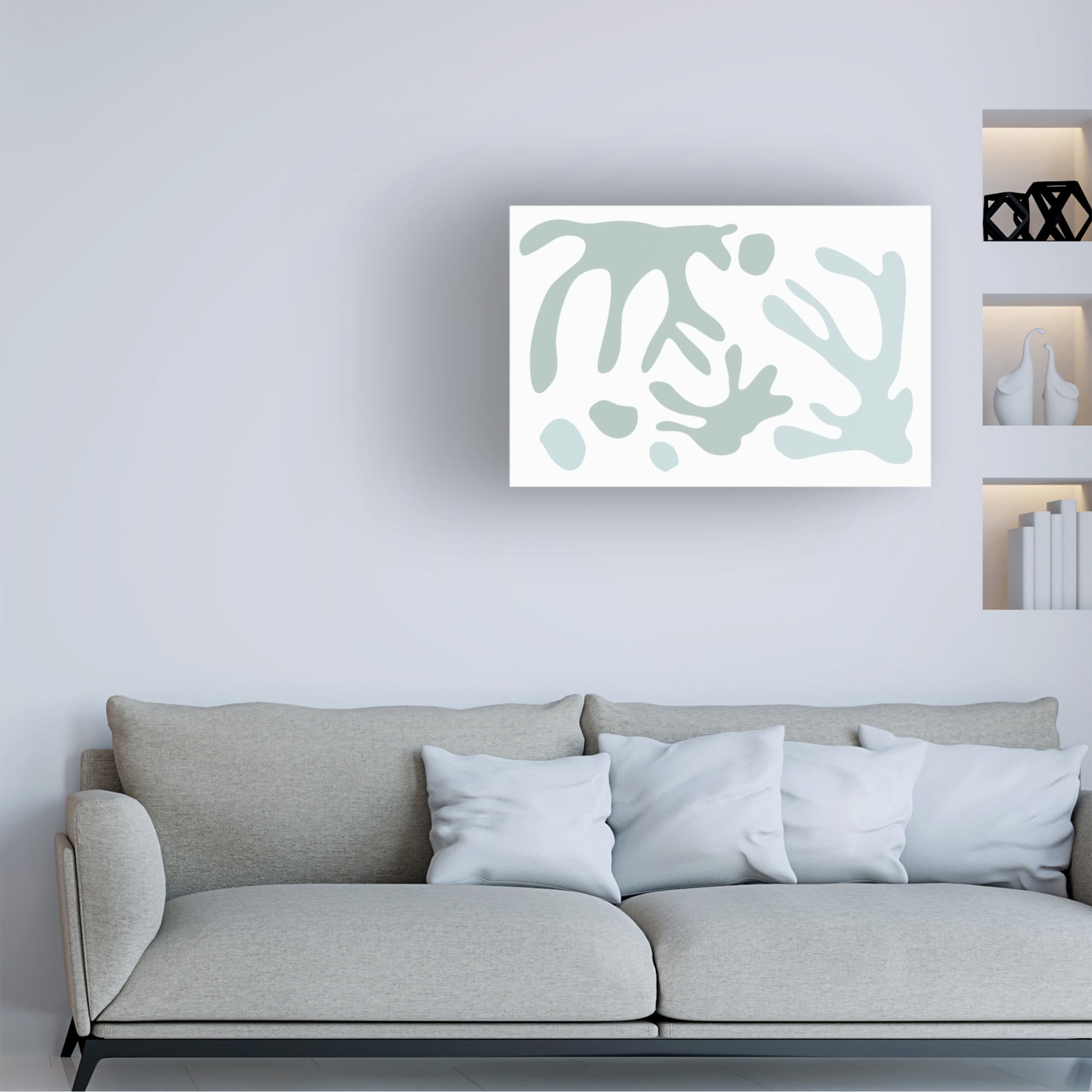 Trademark Fine Art Pictufy Studio II French Patterns 01 Canvas Wall Art