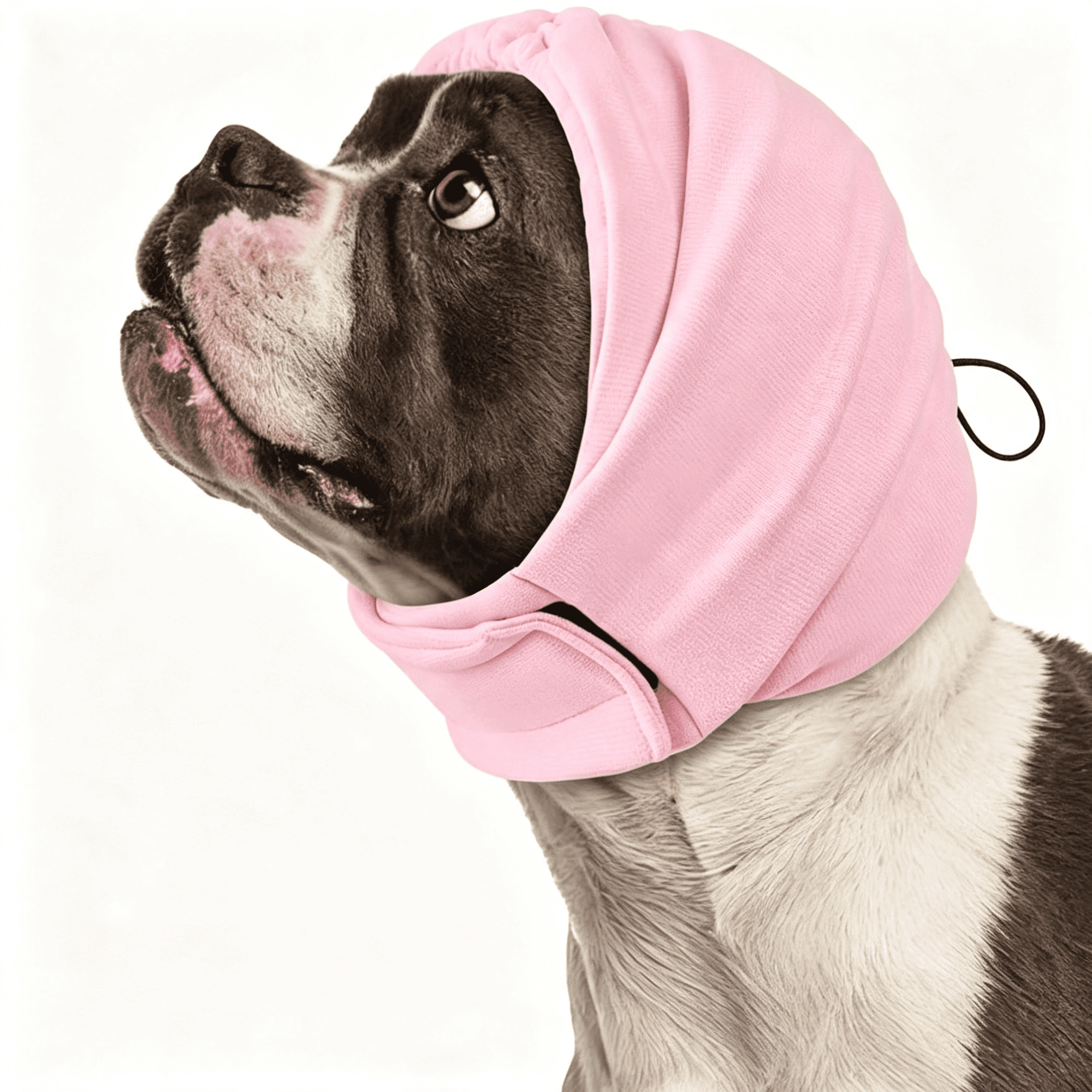 GASTROPOD Dog Calming Hoodie Soft&Adjustable No Shake Ear Wrap for Dogs Hematoma Noise Protection Dog Head Muffs Anxiety Relief Ear Cover for Dogs for Fireworks Separation Drying Thunder