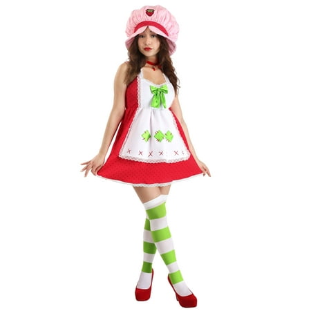 Women s Sassy Strawberry Shortcake Costume
