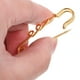 thumbnail image 4 of Pernas de broche de seguridad de 50 piezas Pins con agujeros de agujas Pins Broche para Dy Jewelry Insignia, 4 of 7