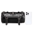 thumbnail image 4 of Motorcycle Roll Bag Motorbike Tool Bag Front Bag Front Fork Handlebar Bag Tool Saddlebag Storage Bag, 4 of 8