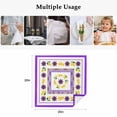 thumbnail image 5 of Purple Lemons Cloth Napkins, Summer Watercolor Italian Style Flower Washable and Reusable Dinner Napkins Set of 6, Table Napkin for Kitchen Party Birthday Wedding Hotel Housewarming 20"x20", 5 of 9