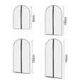 thumbnail image 6 of Riguas Clothes Cover Transparent Breathable Foldable Zipper Closure Moisture-proof Save Space Waterproof Garment Dress Hanging Bag Closet Storage Pouch Home Supplies, 6 of 8