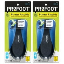 profoot plantar fasciitis orthotics, men's 8-13, 2 pairs