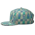 thumbnail image 3 of Coral & Seashell Trucker Hat - Coastal Beach Print, Adjustable, Vintage Marine Fashion, 3 of 8