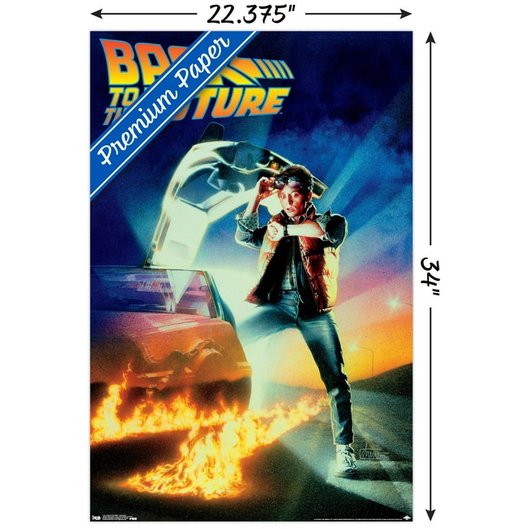 Back to the Future - One Sheet Wall Poster, 22.375