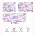 thumbnail image 2 of Satin Pillowcase Envelope Closure Pillow Cover Wrinkle-Resistant & Vibrant Print Unicorn Silhouette Pattern, 2 of 7