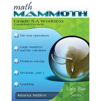 Math Mammoth Grade 5-A Worktext, Canadian Version, (Paperback)