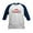 Navy/White, variant on CafePress - Play Doh Classic Logo Baseball Jersey - Kids Cotton Baseball Jersey, 3/4 Sleeve Shirt
