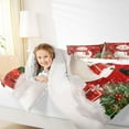 thumbnail image 4 of Homewish Funny Cartoon Snowman Full Size Comforter Sets, Kawaii Christmas Tree Bedding Comforter Set, Teens Kids Boys Girls Reversible Bedding Sets, Ultra Soft Bedroom Decor, 3pcs, 4 of 8