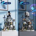 thumbnail image 2 of Juego de ladrillos de construcción Lumibricks Alpine Observatory con proyector Galaxy, 2437 unidades, 2 of 7