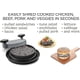 thumbnail image 3 of Chicken Shredder Shred Machine Meat Shredder For Pulled Pork Red Beef And Chicken 20cm/7.9in Dishwasher Safe Banmo, 3 of 5