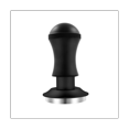 thumbnail image 1 of 58Mm Espresso Tamper, Premium Barista Tools Tamper with Spring, Stainless Steel Thread Bottom Black, 1 of 8