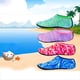 thumbnail image 2 of Men Beach Aqua Socks Women Kid Swimming Water Sport Barefoot Sneaker Gym Yoga Fitness Dance Swim Surfing Diving Snorkeling Shoes, 2 of 5