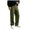 AG, variant on Men's Track Pants Straight Leg Acitve Streetwear Elastic Waist Parachute Pants with Pockets Black for Size L