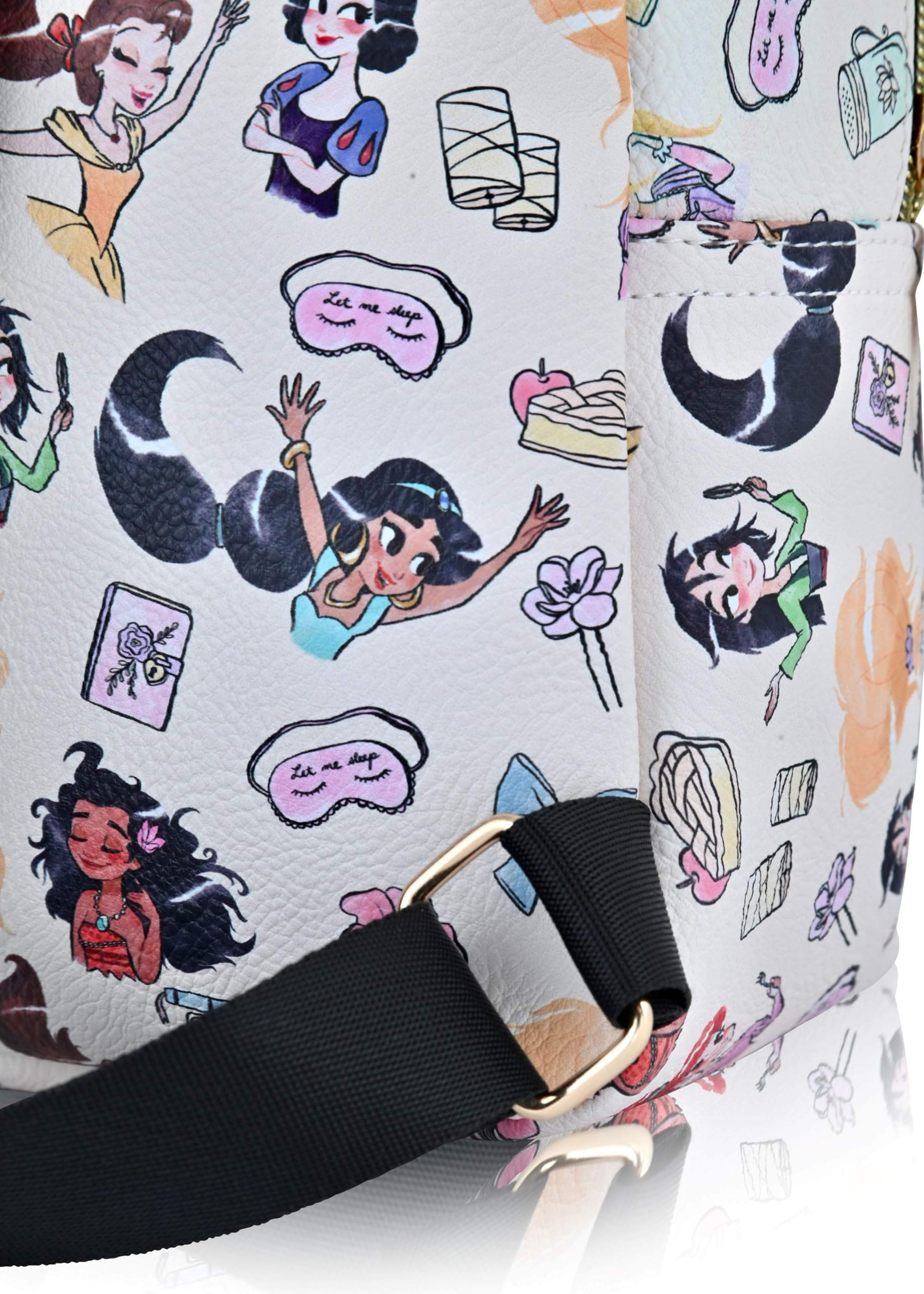 Disney Princess Backpack for Women, Men, Unisex | Cute PU 