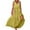 408#Yellow, variant on GXIPO Summer Dresses for Women 2025 Wedding Guest Halter Neck Maxi Dress Sleeveless Sexy Tiered Flowy Swing Beach Long Dress Light Purple XL