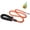 Orange, variant on 5FT Dog Leash with Comfortable Padded Handle and Highly Reflective Threads for Small Medium and Large Dogs