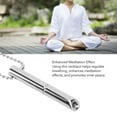 thumbnail image 3 of Breathing Necklace, Anxiety Relief Necklace Rust Resistant Whistle Design 2PCS  for Relaxation, 3 of 7