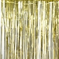 thumbnail image 2 of Cortina de papel de aluminio para Navidad, cortina de flecos de papel de aluminio, cortina de papel de aluminio para fotos, decoración, cortina de papel de aluminio para fiestas, uso conveniente, 2 of 6