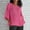B22 Hot Pink short sleeve shirts for women clearance under $5, variant on Women Tops under $5! Cagogo Linen Tank Tops for Women Cotton Gauze Crewneck Pleated Front Sleeveless Dressy Blouses Plus Size Summer Shirts with Side Slit Casual Loose Fit Tees