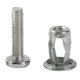 thumbnail image 2 of 40 Piezas Tuercas Jack M6X25 Tuercas de Pétalo de Tornillo de Metal de Coche con Tornillo, 2 of 5