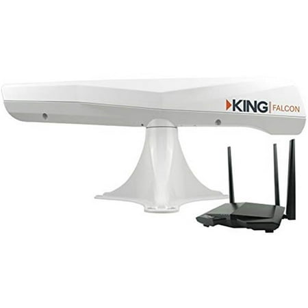 King Falcon WiFi RV Antenna with Extender