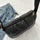 thumbnail image 5 of Bolso de mano informal a cuadros para mujer, bolso de hombro acolchado de gran capacidad para otoño e invierno, 5 of 7