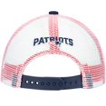 thumbnail image 4 of Preschool Navy/White New England Patriots Core Lockup Mesh Back Snapback Hat, 4 of 4