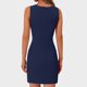 thumbnail image 4 of Karight Women's Formal Shirt Dresses Summer Business Sleeveless Button Down Short Dress Elegant Work Office Outfits, 4 of 7