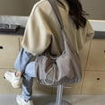 thumbnail image 4 of gcong Stylish Nylon Shoulder Bag Spacious Sporty Crossbody Purse Versatile Daily Tote for Women, 4 of 4