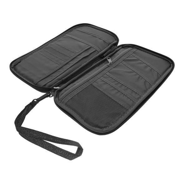 Travel Wallet Passport Holder Travel Document Case Multi-use Data Case (Random Style)