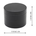 thumbnail image 2 of Perfume Aluminum Grinder, 4-Piece Herb Grinder, Crusher Set For Dried Herbs, Flowers, Spices With Compartment And Scraper, 2 of 2