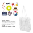 thumbnail image 3 of Bolsa de Playa ANGGREK Tejida a Mano Con Múltiples Bolsillos, 3 of 8