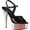 Black/Rose Gold Chrome Patent, variant on Women's Pleaser Delight 609