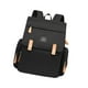 thumbnail image 4 of Bolsa de pañales, mochila de hombro, mochila para mamá, portátil para mamá, bolsa para cambiar pañales multifuncional, bolsa de viaje para botella de negro, 4 of 8